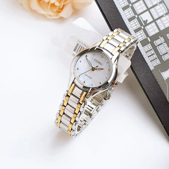 Citizen Two Tone Mother of Pearl 27mm Watch main image 4